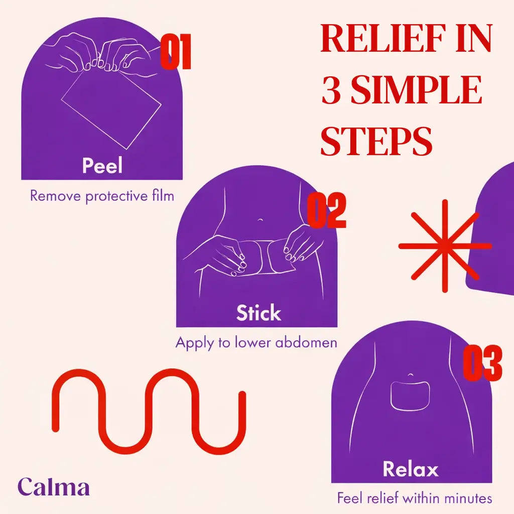 Calma™ Period Relief Patches - by Etera